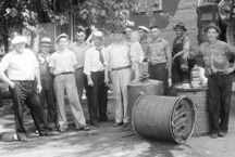 Distillery workers