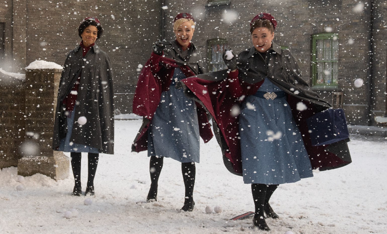 Call the Midwife Winter Scene