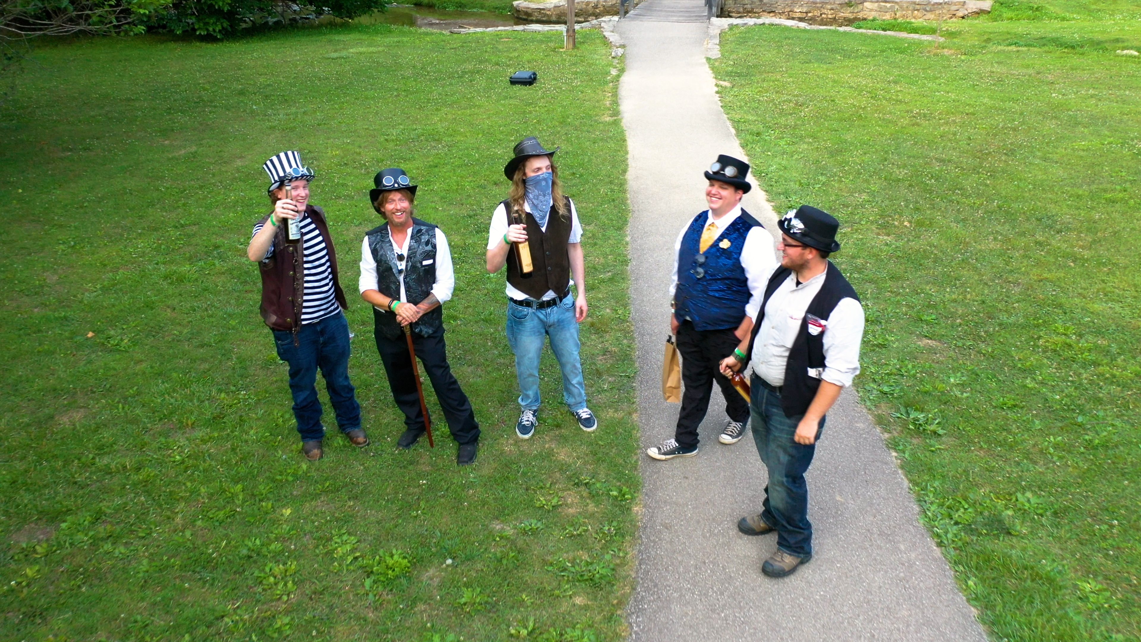 steampunk dudes