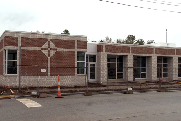 Court services building almost ready to open.