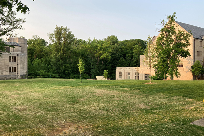 631 E Third St on IU campus, former site of FIJI house