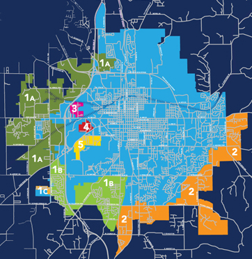 Adopted Bloomington Annexation Areas