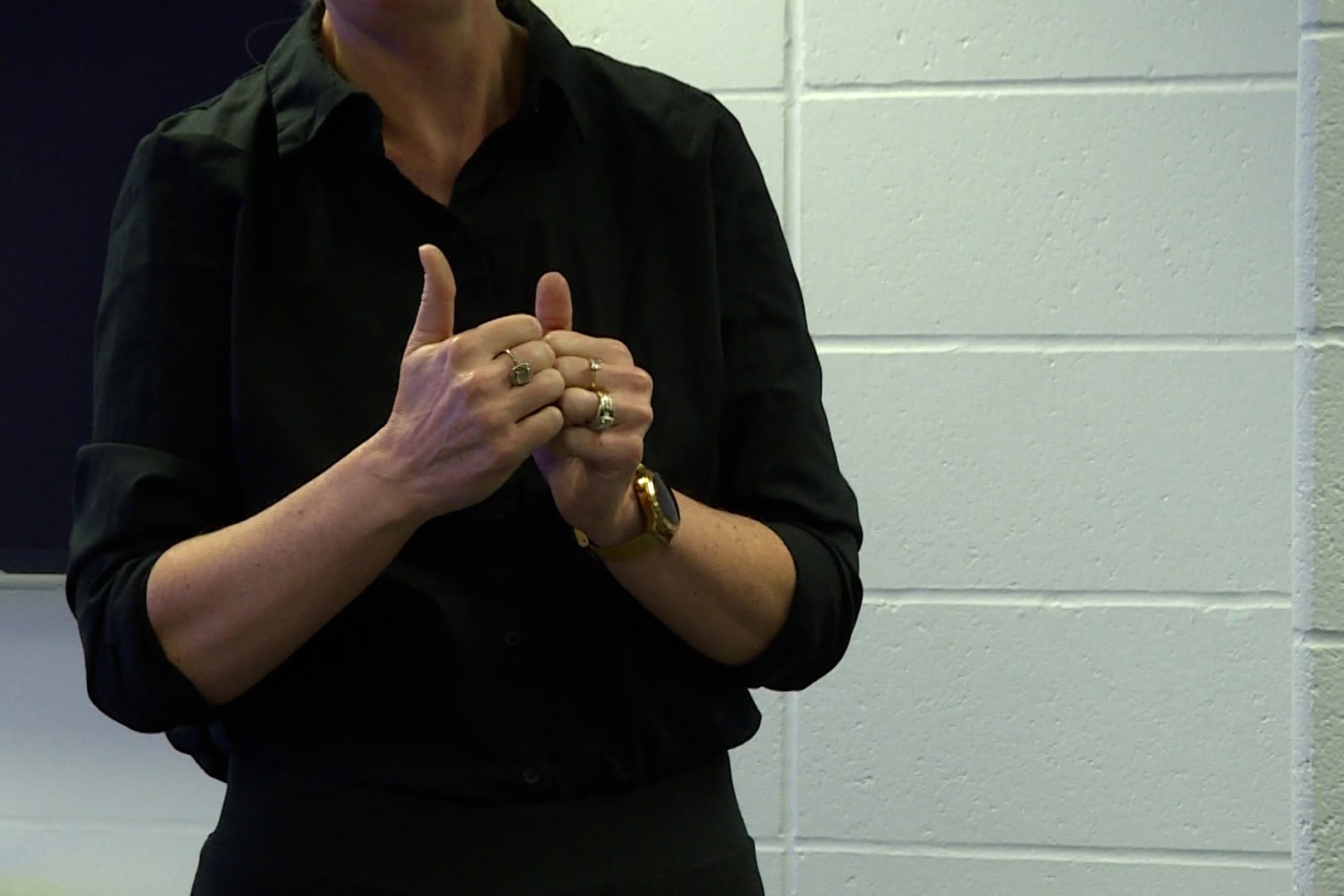 Paige Moore ASL interpreter