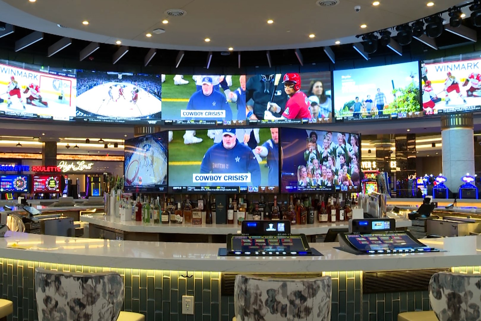 Interior Terre Haute casino resort