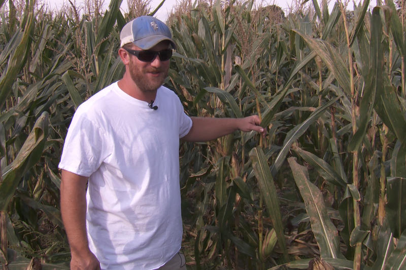 Indiana farmer Justin Coleman.