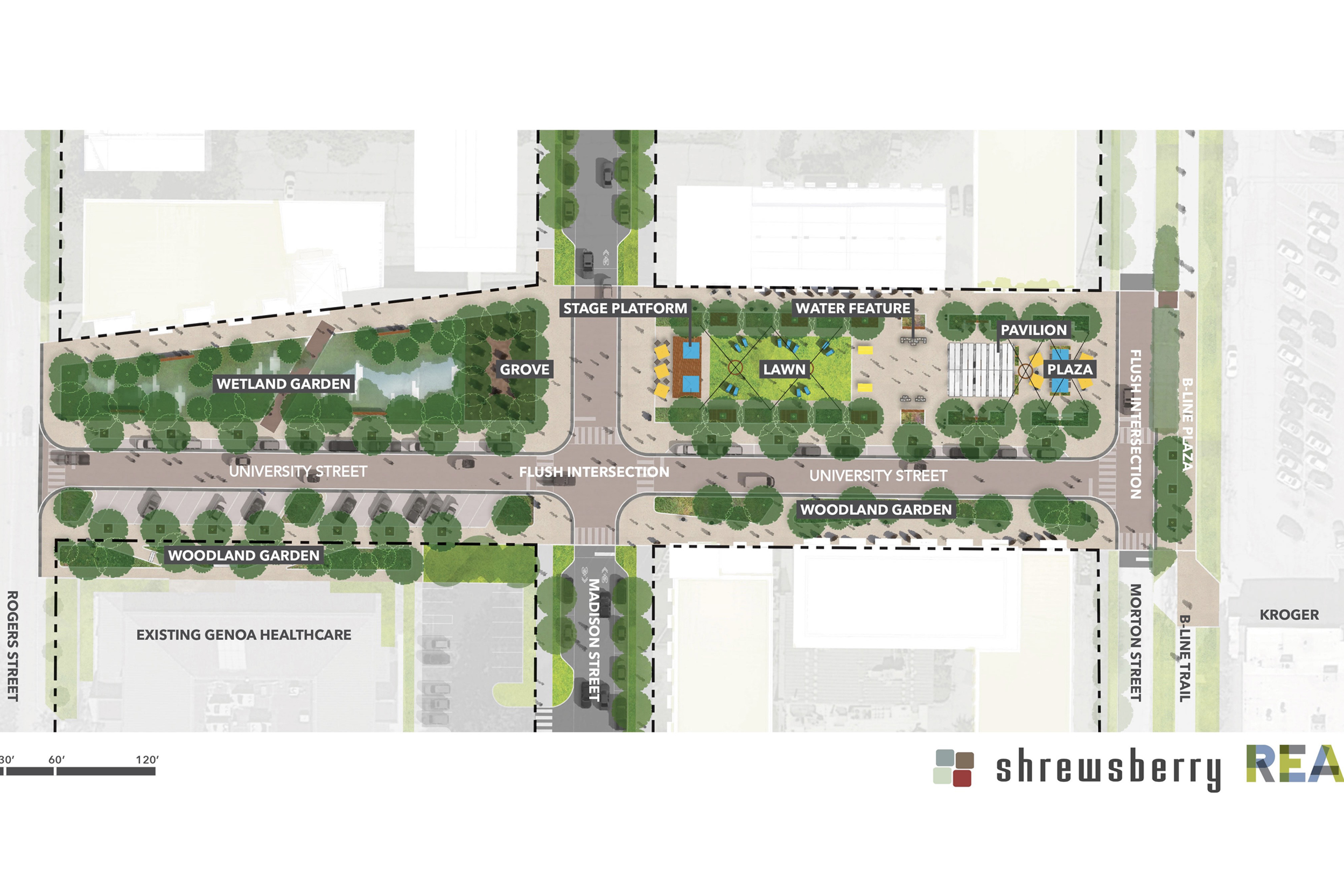 Hopewell neighborhood site plan