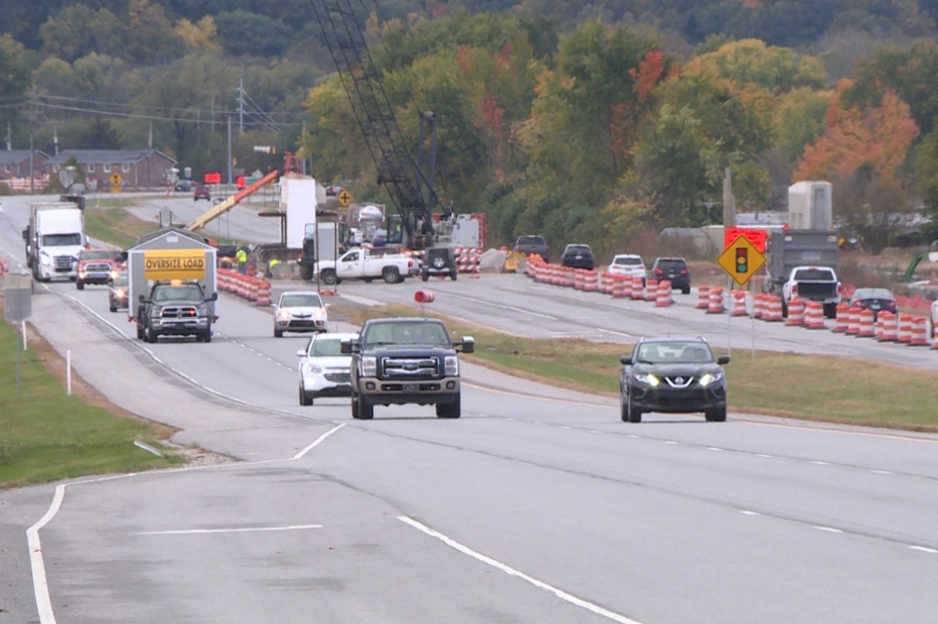 I69 Fall Construction
