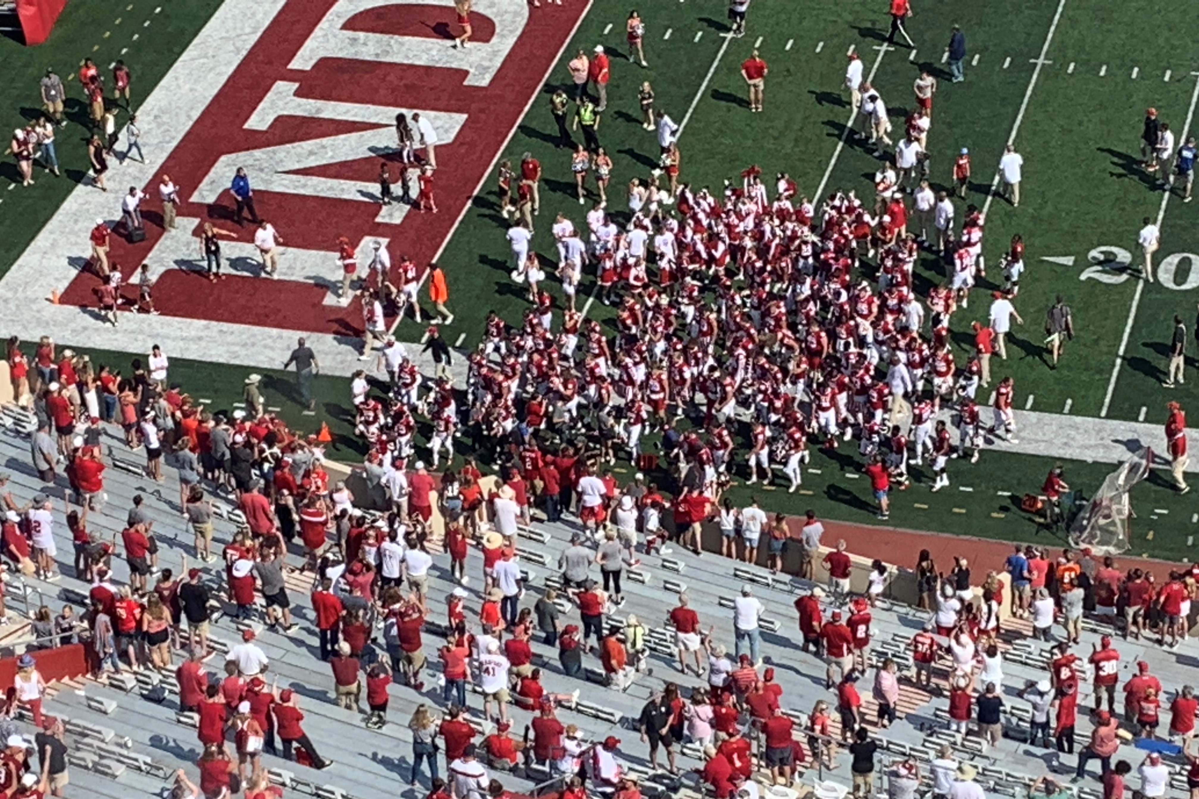 Iu football game