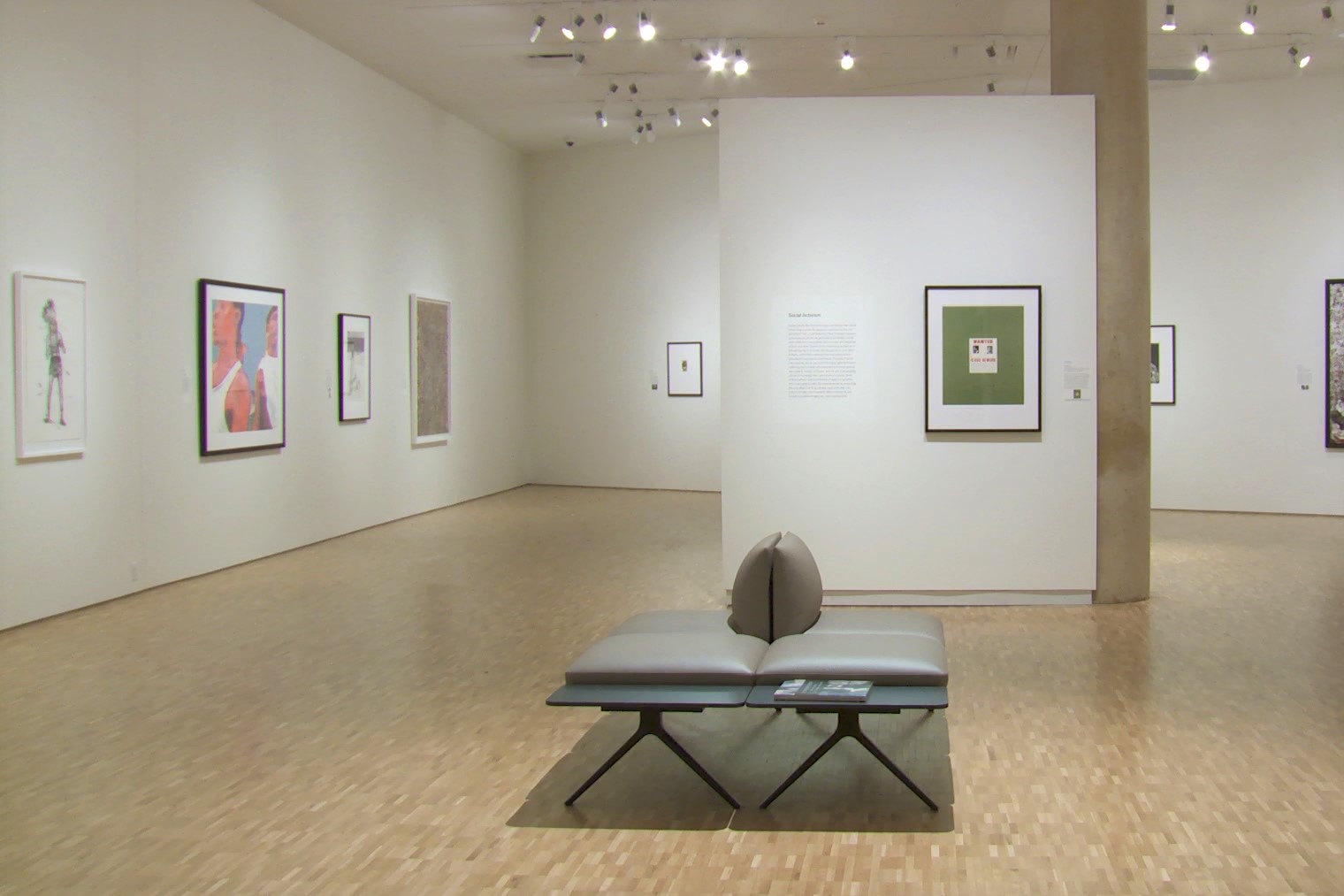 The inside of the newly-renovated Eskenazi Art Museum. Nov. 4, 2019.