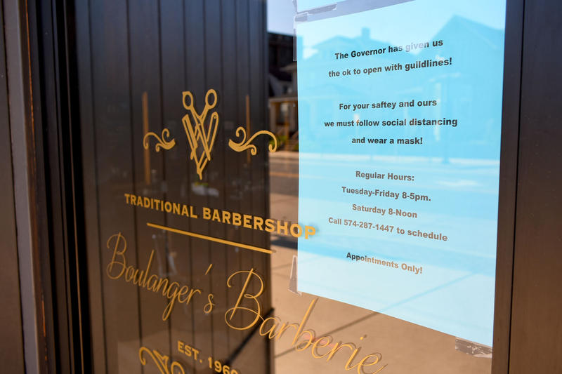 Boulanger's Barberie in South Bend 