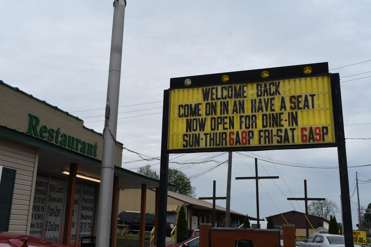 restaurant sign 