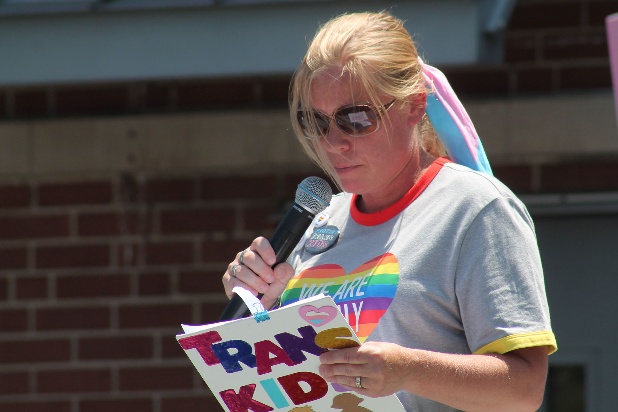 trans protest