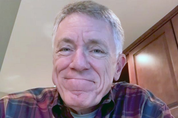 Mayor Lienhoop on Zoom