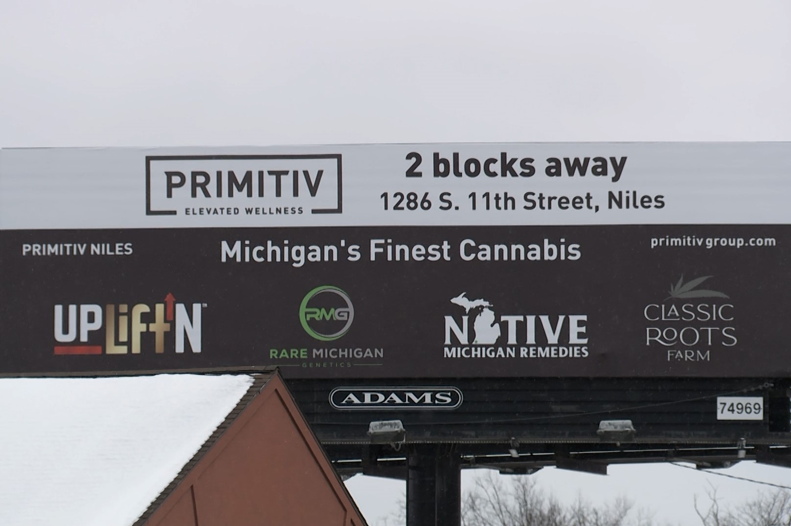 cannabis billboard
