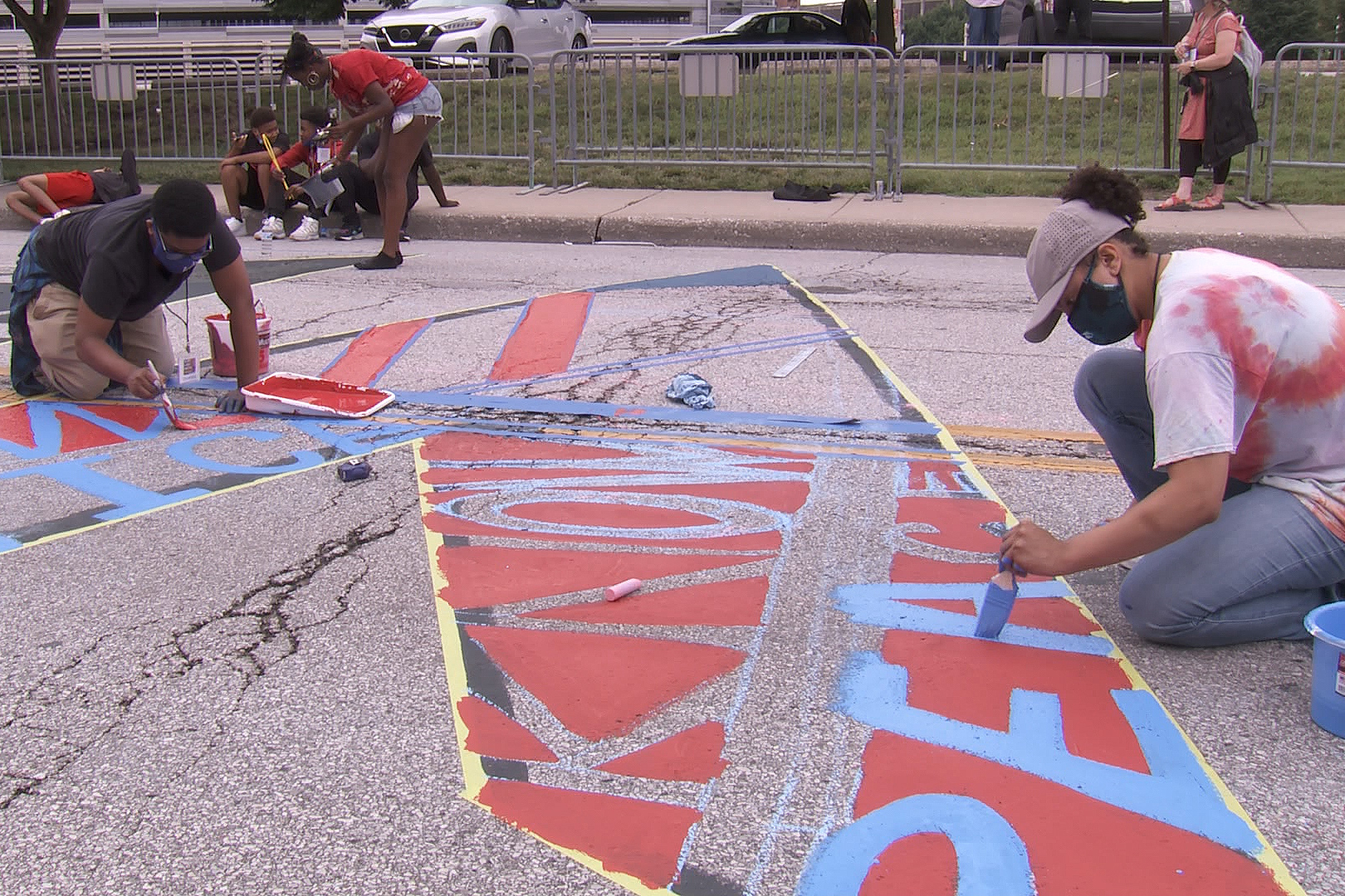 BLM mural