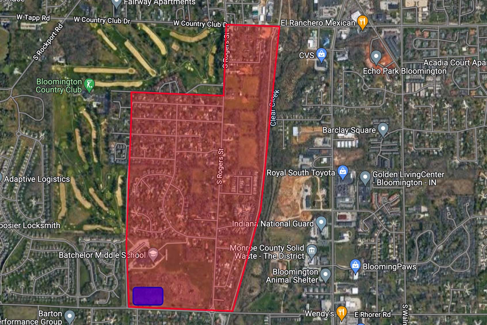 Proposed Rogers Street feasibility study 