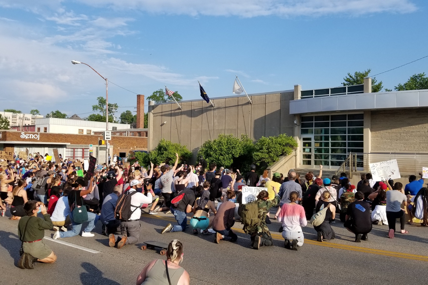 Protesters At BPD