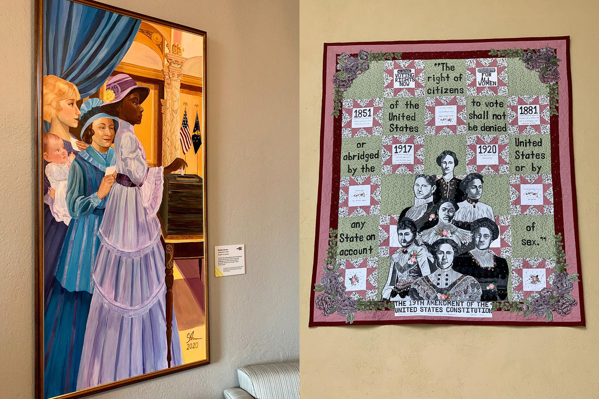 suffrage quilt