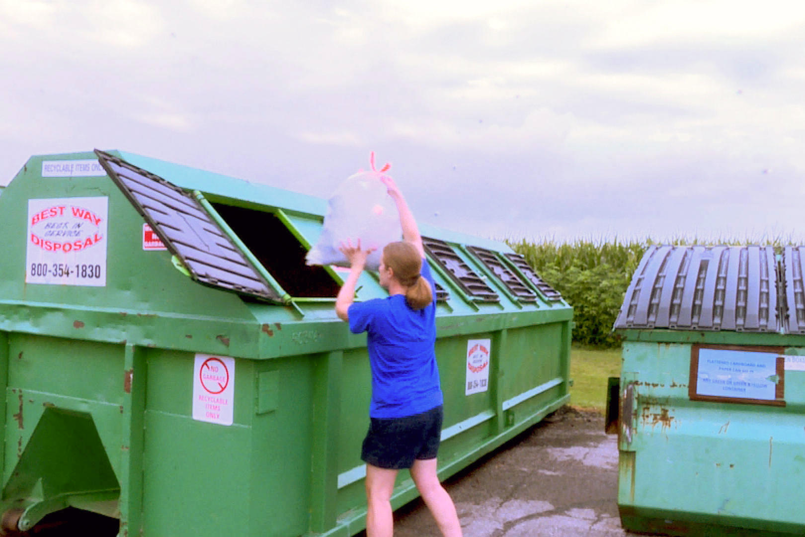 recycling container