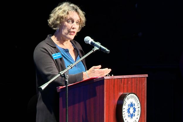 Bloomington Mayor Kerry Thomson