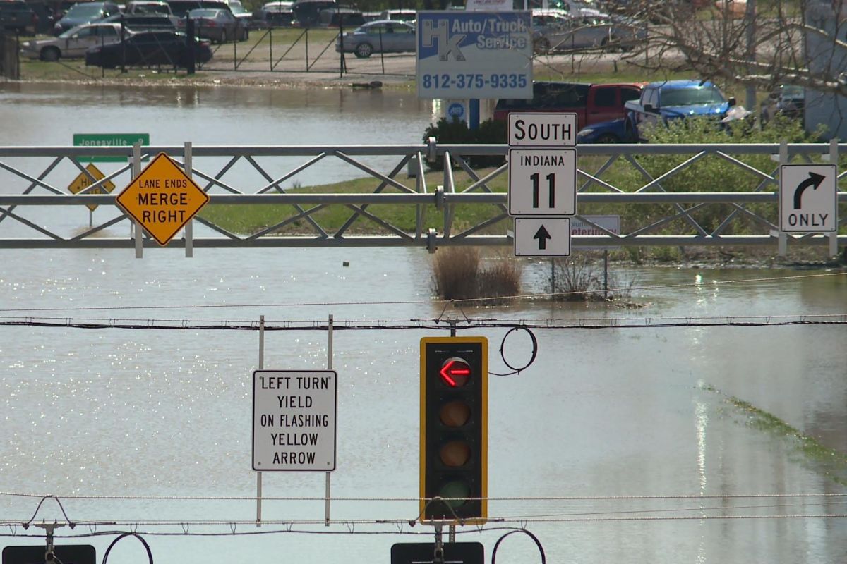 Bartholomew County saw 17 feet of major flooding from the East Fork of the White River. The county is one of 18 Gov. Mike Braun included in the state of disaster emergency. 