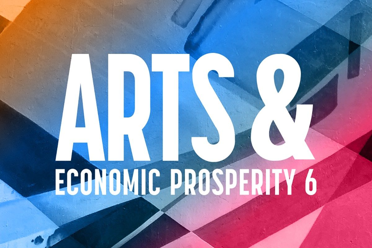 The National Arts and Economic Prosperity 6 is a national study measuring the economic impact of the nonprofit arts and culture industry. It used data from more than 300 local, regional and national partners to get data.