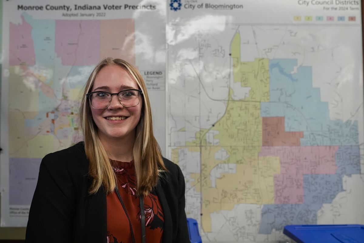 AP OK - Kylie Moreland, Monroe County election supervisor