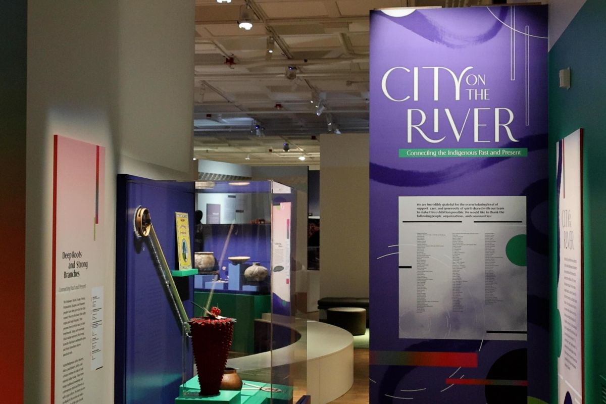 city on the river exhibit