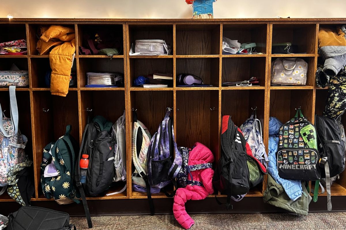 school cubbies