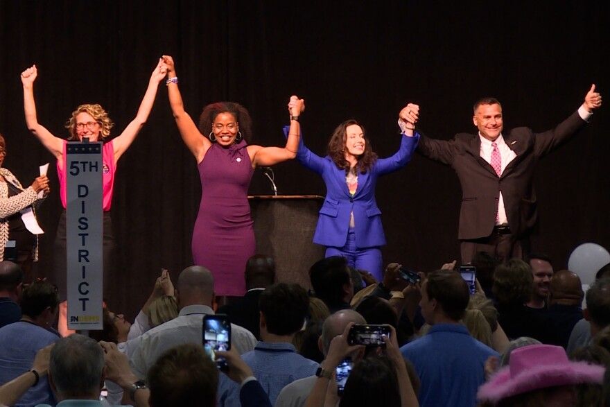 Dems for statewide races on stage