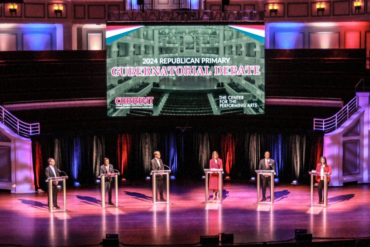 All six Republican candidates for governor met on a debate stage in Carmel on Mar. 11, 2024