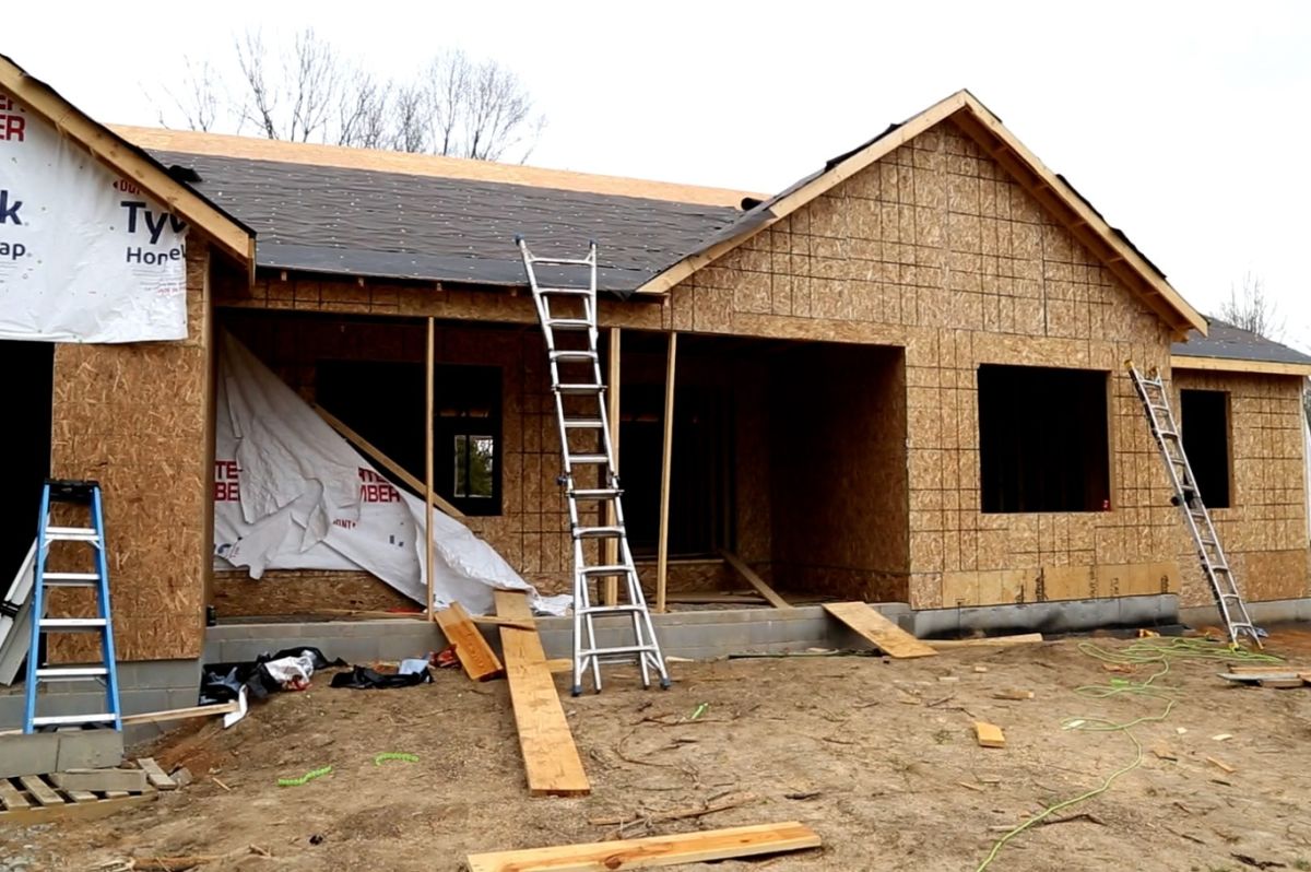 Home under construction