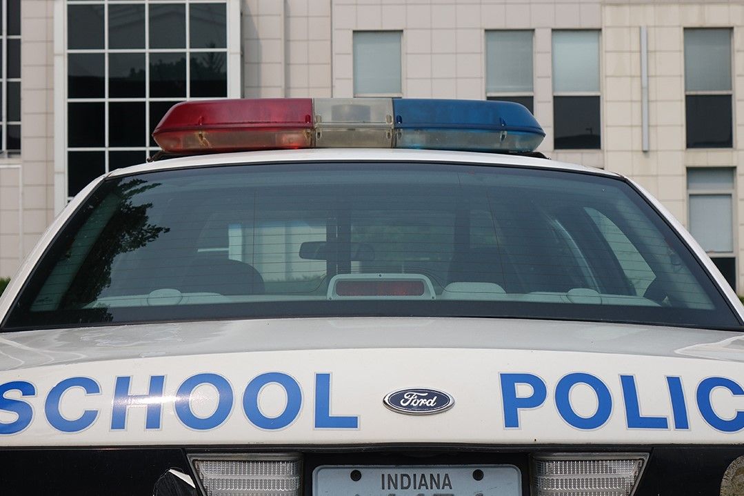 school police car