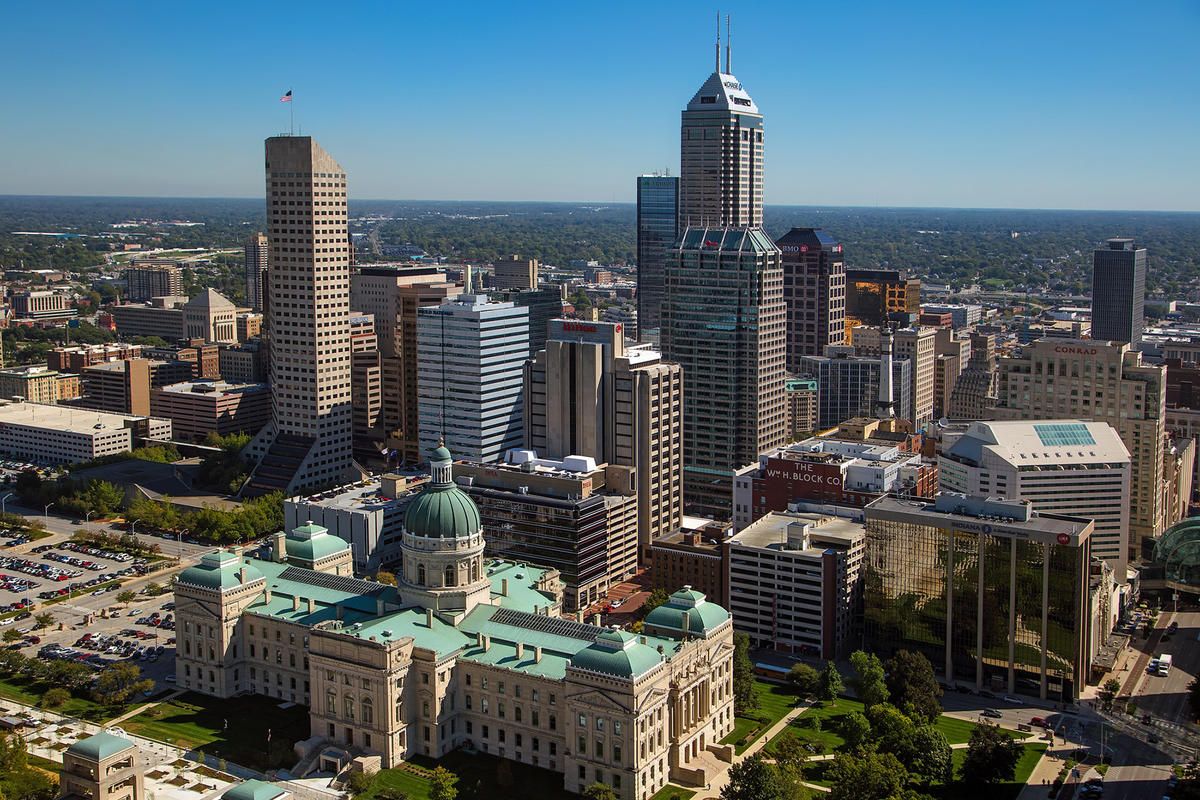 The Indiana Statehouse