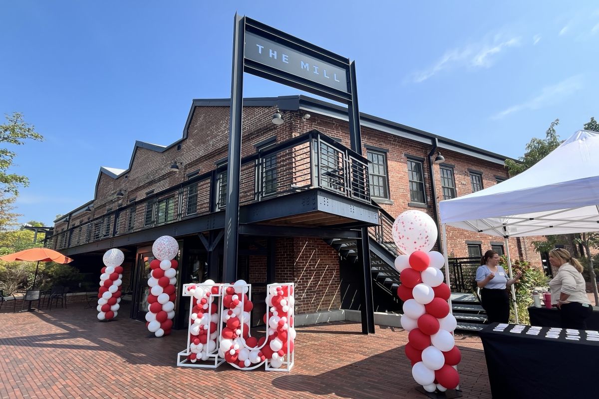 The Dimension Mill celebrated a partnership with Indiana University Aug. 29, 2024.