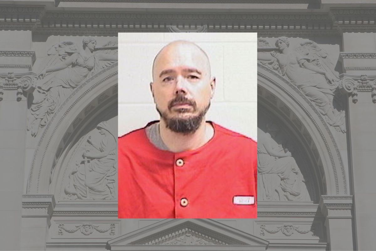 Joseph Corcoran's mugshot from the Allen County courthouse