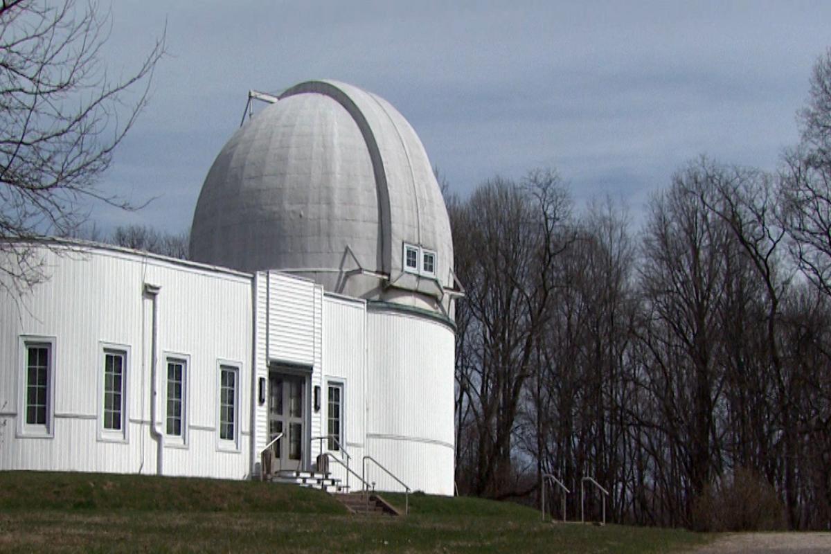 A 2016 photo of the Goethe Link Observatory in Morgan County