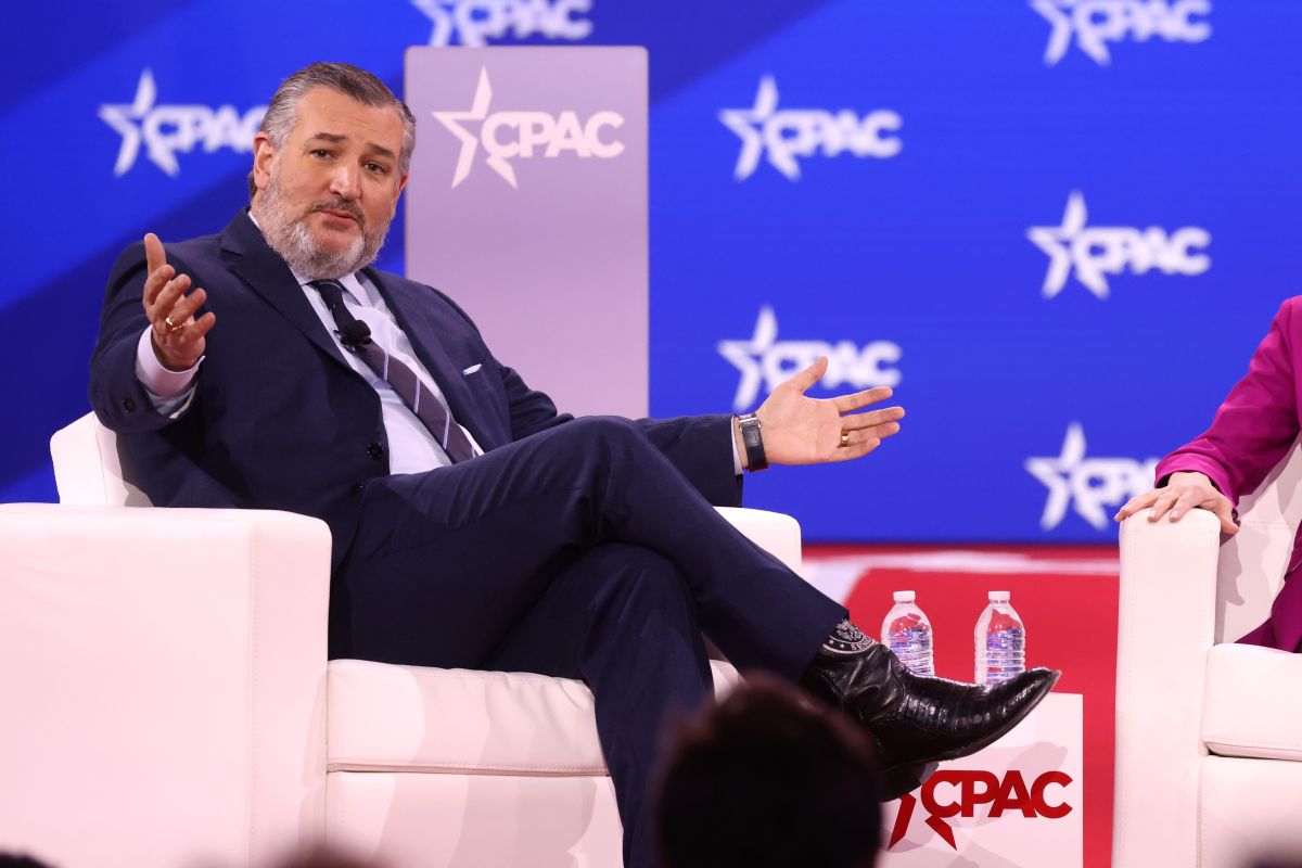 Ted Cruz speaking at the 2025 Conservative Political Action Conference