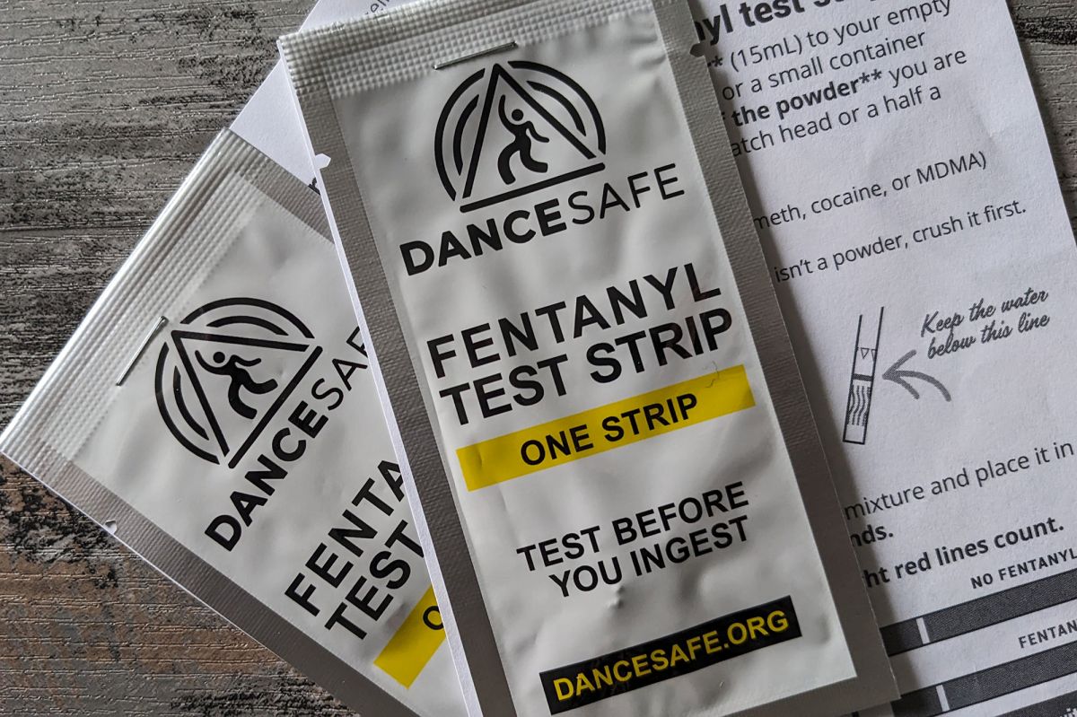 Fentanyl test strips