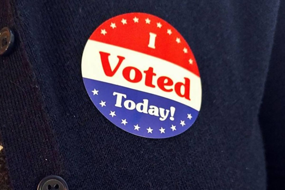 voting sticker