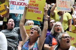 Indianapolis abortion rights protest