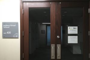 Bedford high school hallway