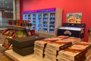 Interior of Exotic Snack Guys shop, taken May 9, 2025.
