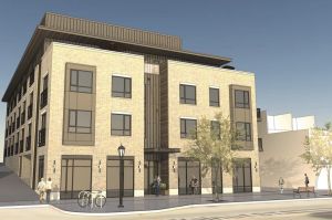 Rendering of a building to be built in Hopewell.