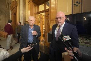 Medically complex children and their parents gathered at the Statehouse for a press event
