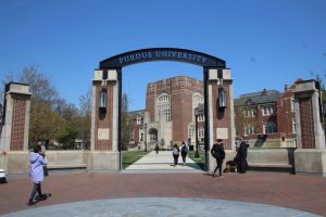Marian University sign
