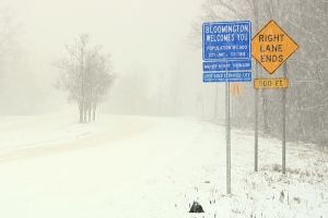 A road sign that reads &amp;quot;Notice Speed Limit Photo Enforced Max Fine $150 Worksite&amp;quot;
