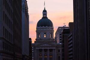 The Indiana Statehouse