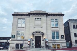 The Waldron Art Center in downtown Bloomington